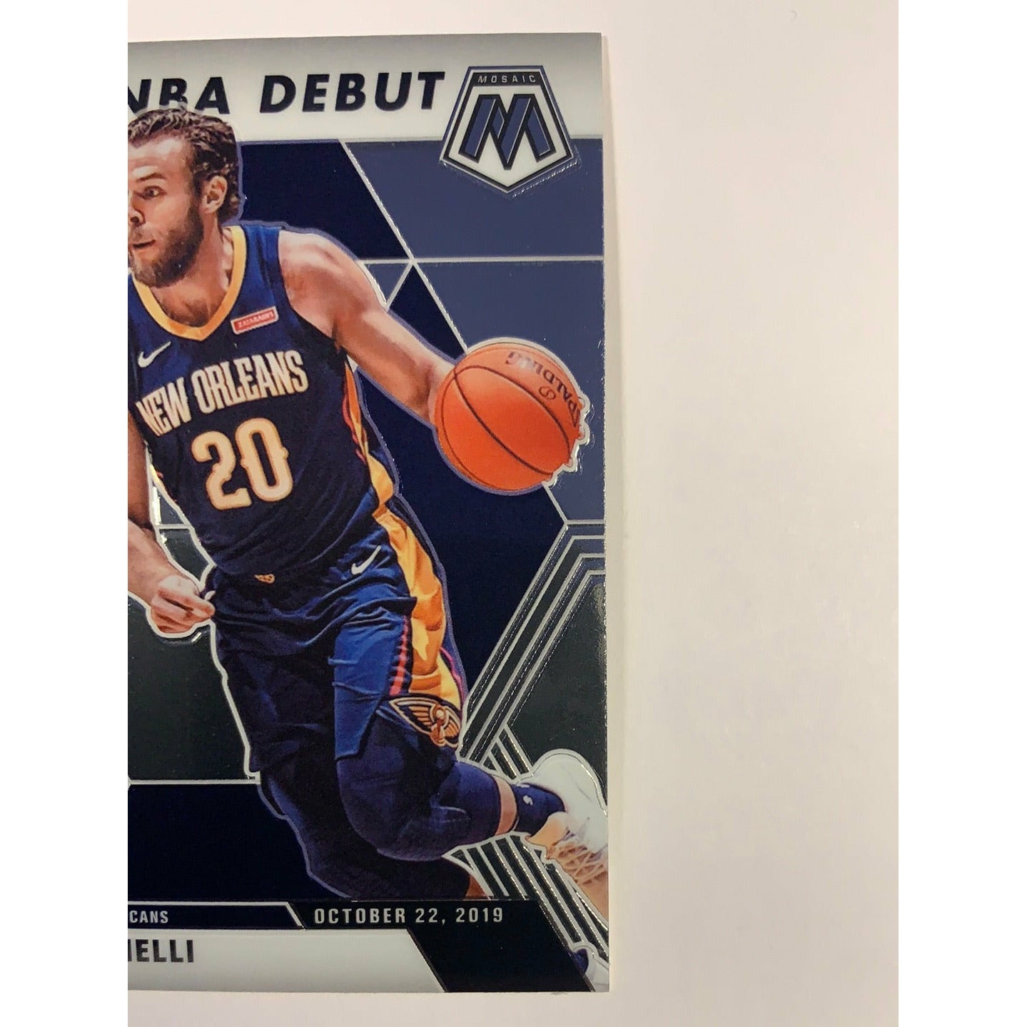 2019-20 Mosaic NBA Debut Nicolo Melli RC | Local Legends Cards & Collectibles