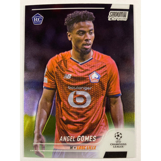 2022 Stadium Club Chrome Angel Gomes RC