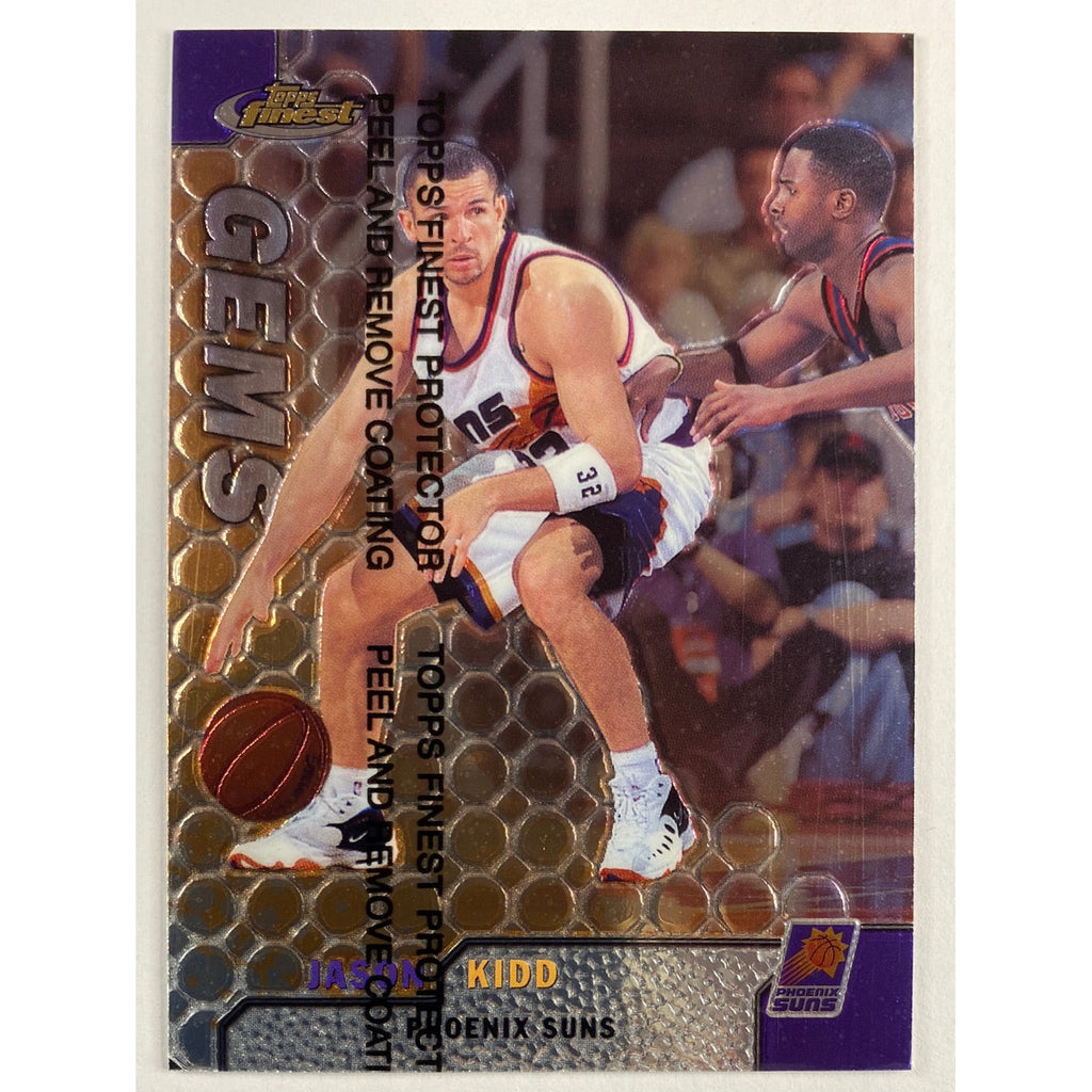 1999-00 Topps Finest Jason Kidd Gems Film On