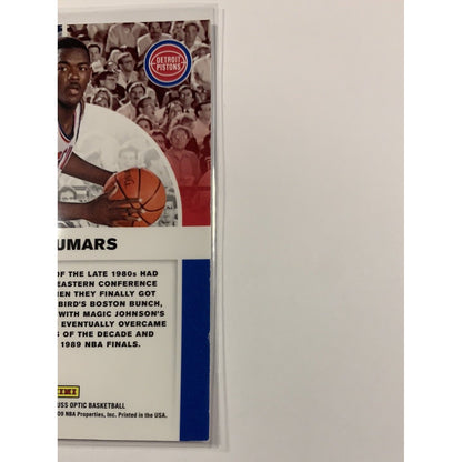  2019-20 Donruss Optic Joe Dumars Winner Stays  Local Legends Cards & Collectibles