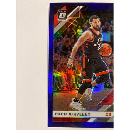 2019-20 Donruss Optic Fred VanVleet Purple Holo Prizm