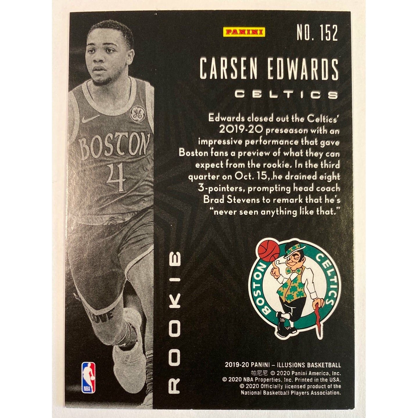 2019-20 Illusions Carsen Edwards Starlight RC