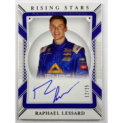 2021 National Treasures Raphael Lessard Rising Stars Auto /25