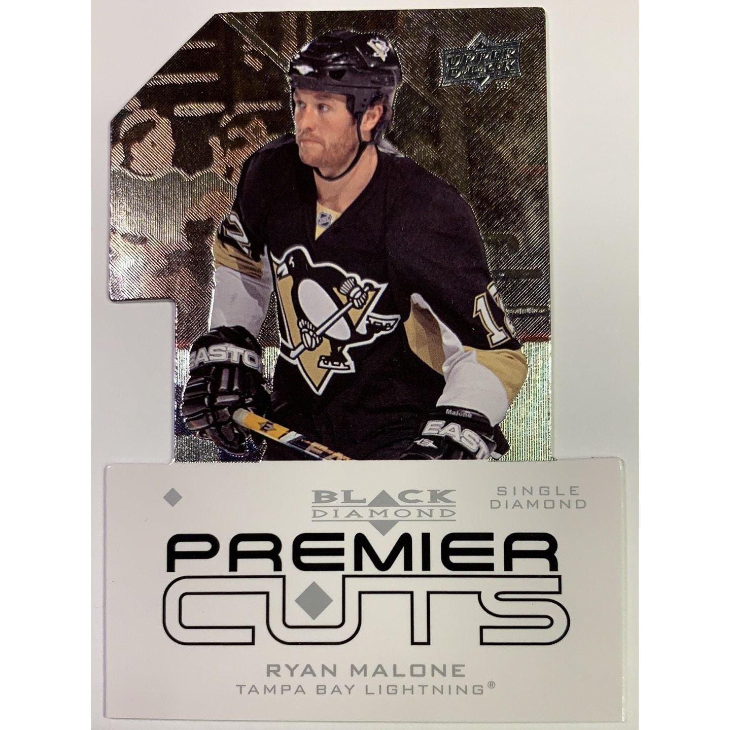  2008-09 Black Diamond Ryan Malone Premier Cuts Single Diamond Die Cut #PDC7  Local Legends Cards & Collectibles