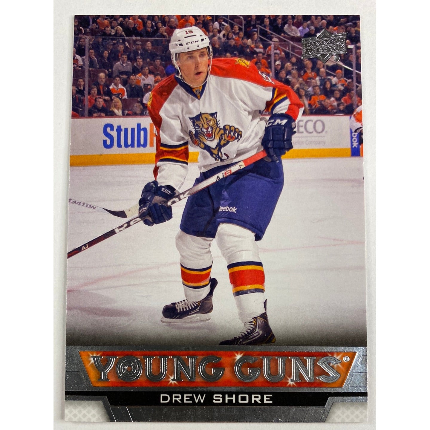 2013-14 Upper Deck Series 1 Drew Shore Young Guns