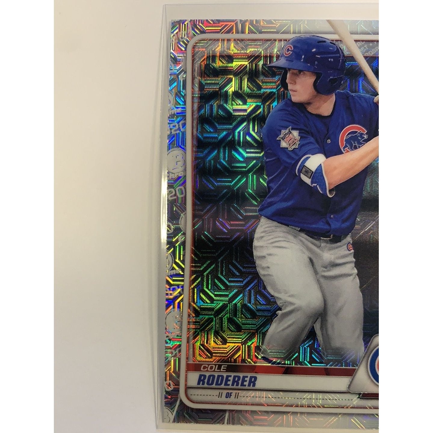  2020 Bowman Chrome Cole Roderer Mojo Refractor  Local Legends Cards & Collectibles