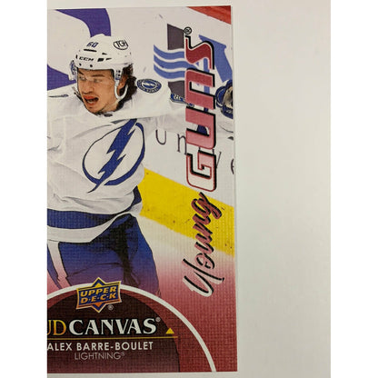  2021-22 Upper Deck Series 1 Alex Barre Boulet UD Canvas Young Guns  Local Legends Cards & Collectibles