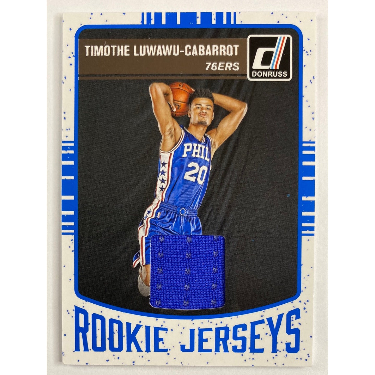 2016-17 Donruss Timothe Luwawu-Cabarrot Rookie Jerseys