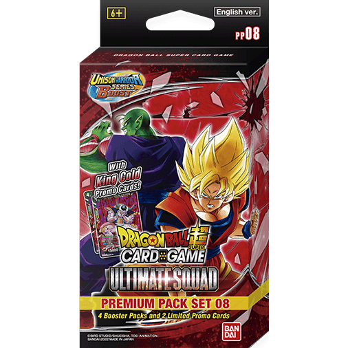  Dragon Ball Super Ultimate Squad Premium Pack Set PP08  Local Legends Cards & Collectibles