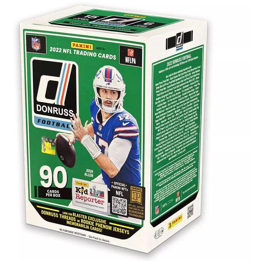 2022 Panini Donruss NFL Football Blaster Box