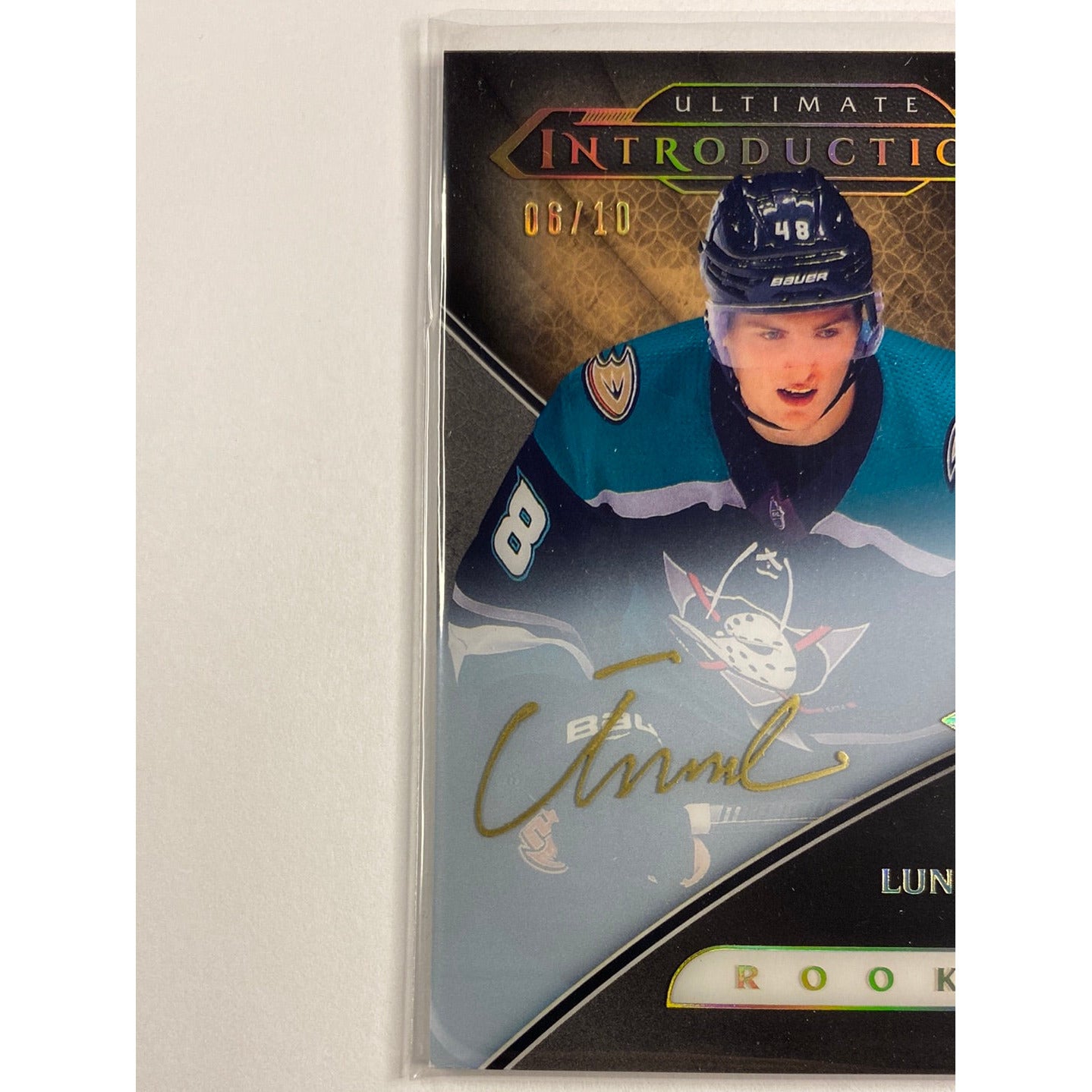 2018-19 Ultimate Collection Isac Lundestrom Ultimate Introductions Auto /10