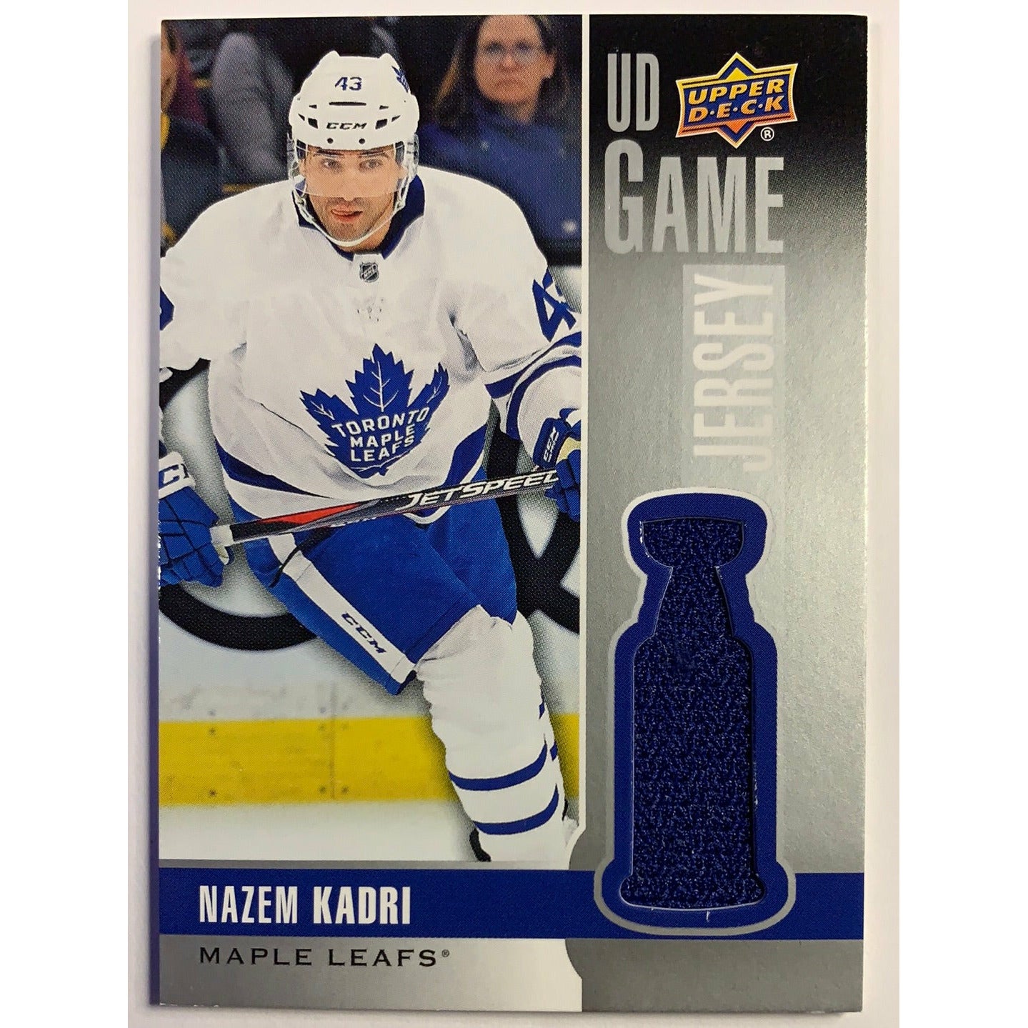  2019-20 Upper Deck Series 1 Nazem Kadri UD Game Jersey  Local Legends Cards & Collectibles