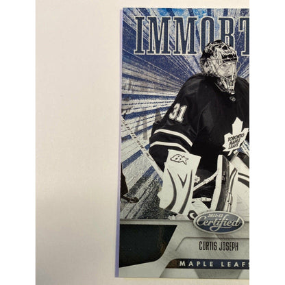 2011-12 Panini Certified Immortals Curtis Joseph