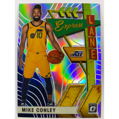 2019-20 Donruss Optic Mike Conley Express Lane Holo Prizm