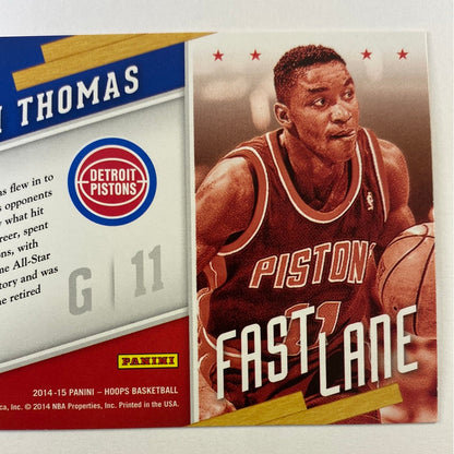 2014-15 Hoops Isiah Thomas Fast Lane