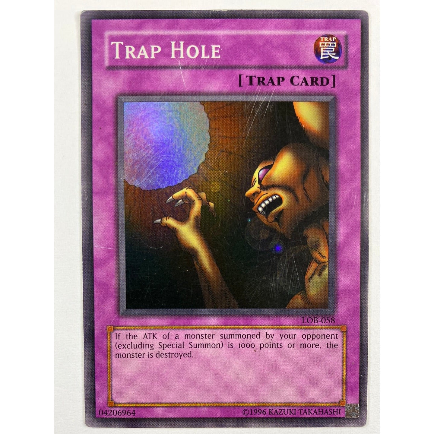 Trap Hole Super Rare LOB-058 | Local Legends Cards & Collectibles