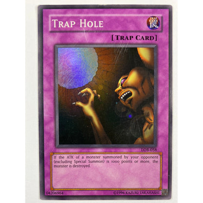 Trap Hole Super Rare LOB-058 | Local Legends Cards & Collectibles