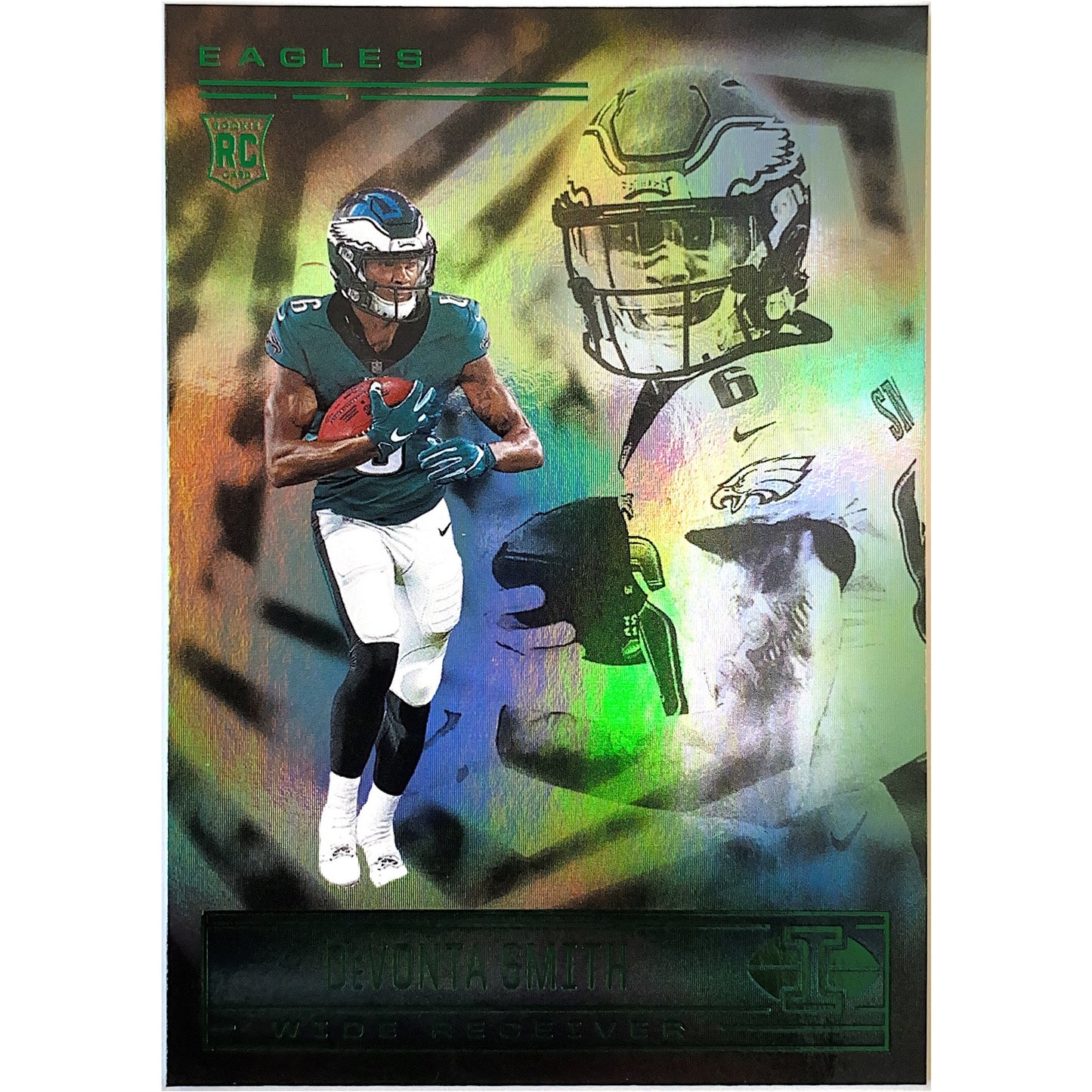 2021 Illusions DeVonta Smith Emerald RC