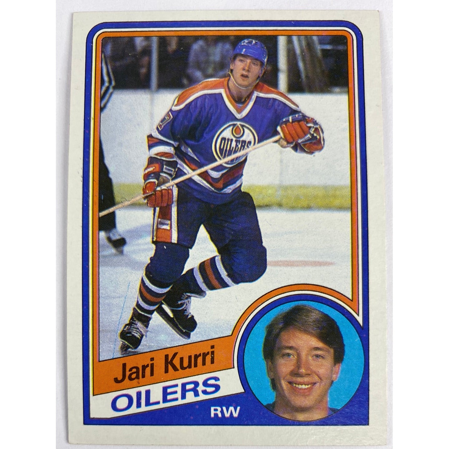 1984-85 O-Pee-Chee Jari Kurri | Local Legends Cards & Collectibles