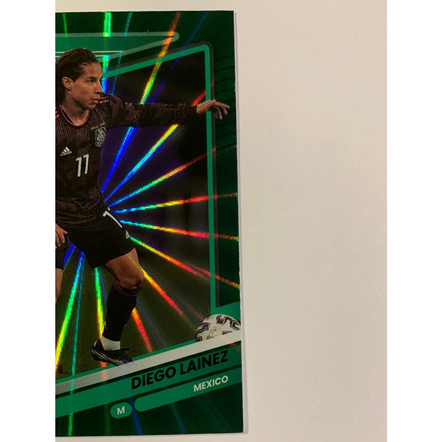 2021-22 Donruss Diego Lainez Green Laser