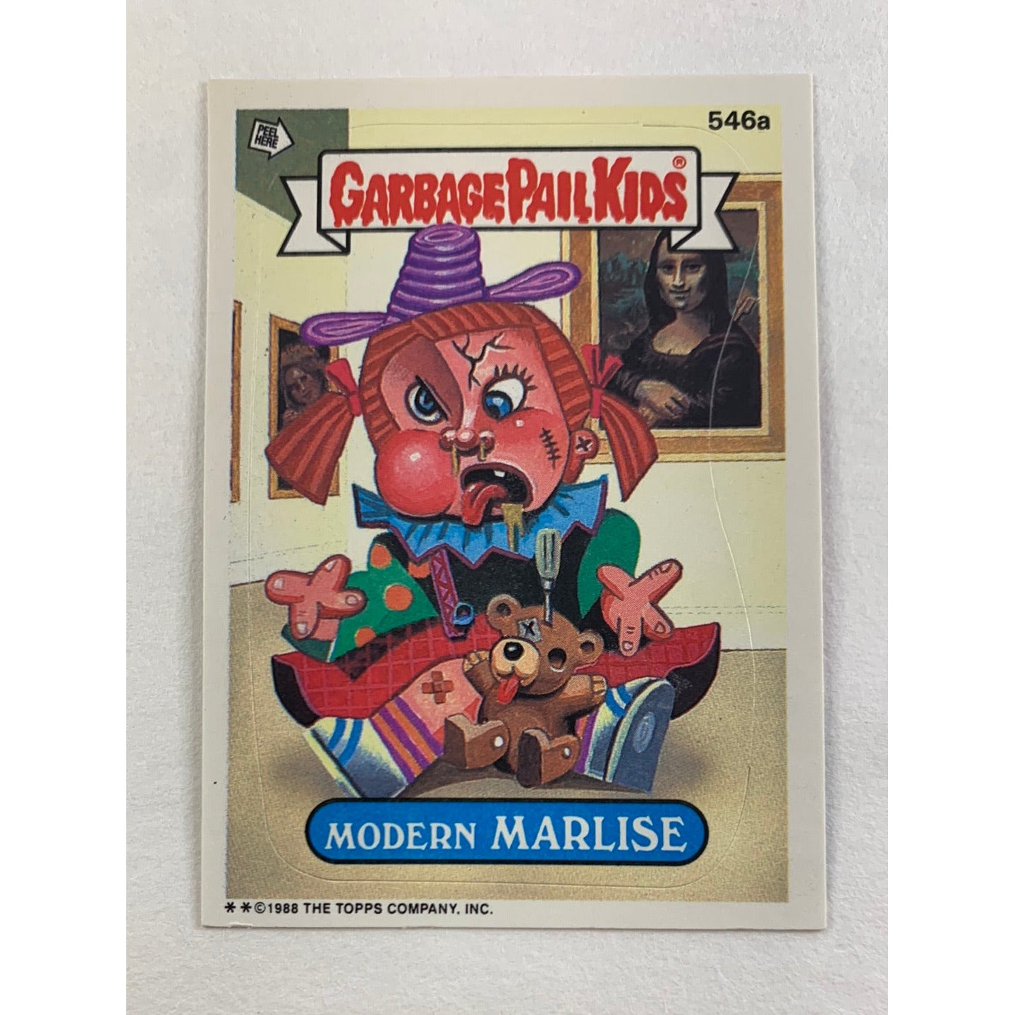 1988 Topps Modern Marlise Die Cut