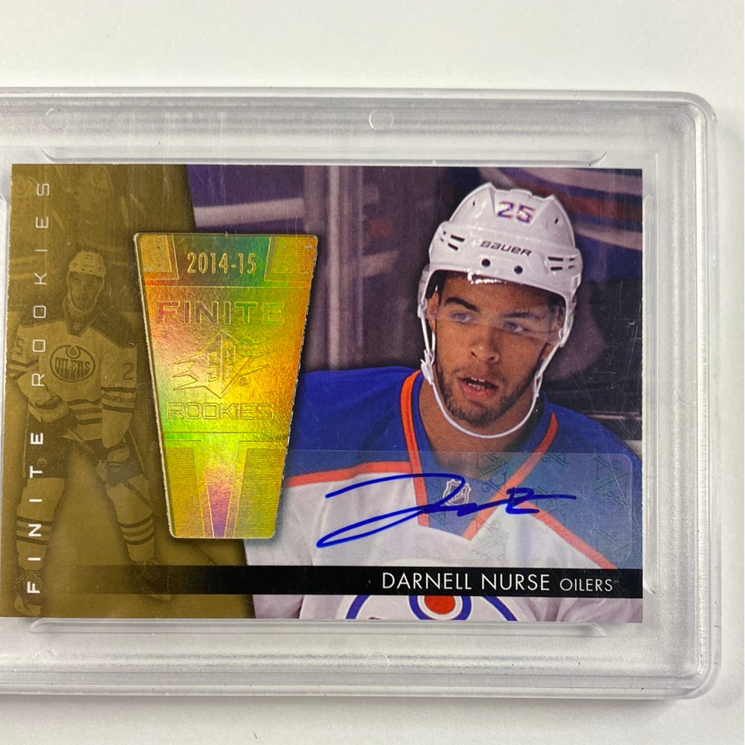 2014-15 SPX Darnell Nurse Gold Finite Rookies Auto /125 GMA 9