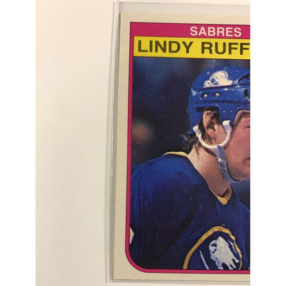  1982-83 O-Pee-Chee Lindy Ruff base #31  Local Legends Cards & Collectibles