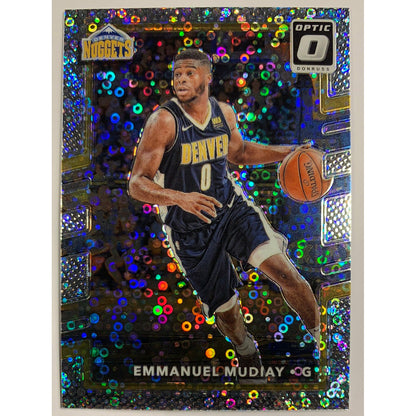  2017-18 Donruss Optic Emmanuel Mudiay Fast Break Prizm  Local Legends Cards & Collectibles