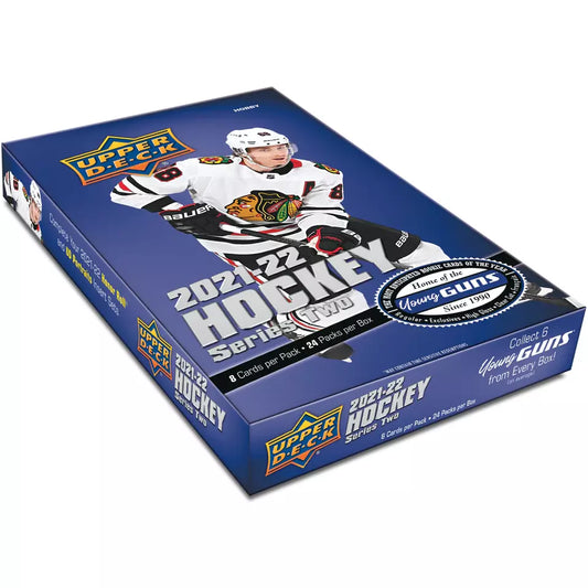 2021-22 Upper Deck Series 2 NHL Hockey Hobby Box