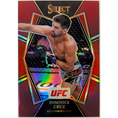 2022 Select Dominick Cruz Maroon Prizm /125