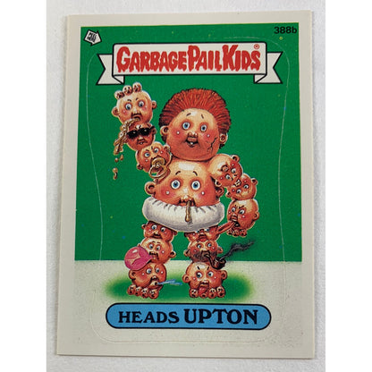 1987 Topps Garbage Pail Kids Heads Upton Die Cut | Local Legends Cards & Collectibles