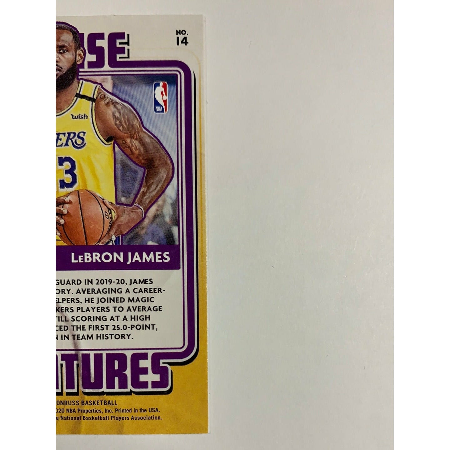 20-21 Donruss Lebron James Franchise Features-Local Legends Cards & Collectibles