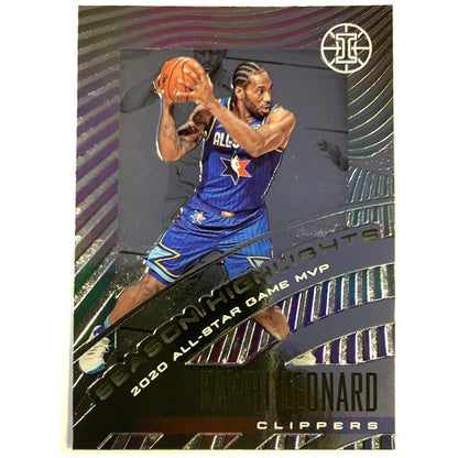  2019-20 Illusions Season Highlights Kawhi Leonard  Local Legends Cards & Collectibles