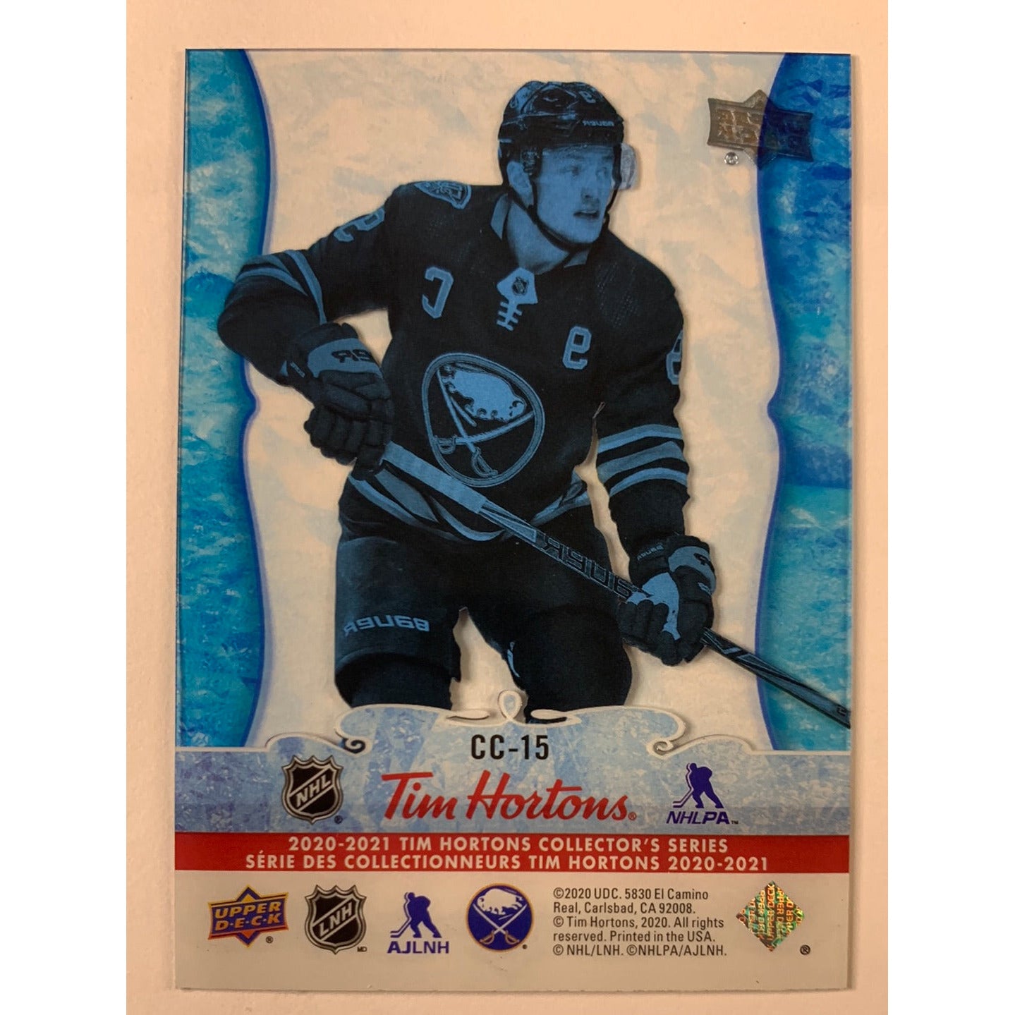 2020-21 Tim Hortons Jack Eichel Clear Cut Phenoms