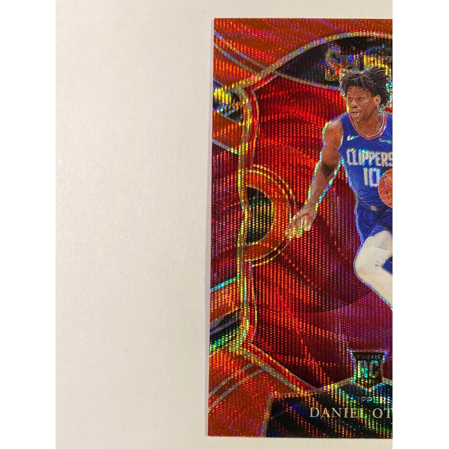 2020-21 Select Daniel Oturu Concourse Level Red Wave RC