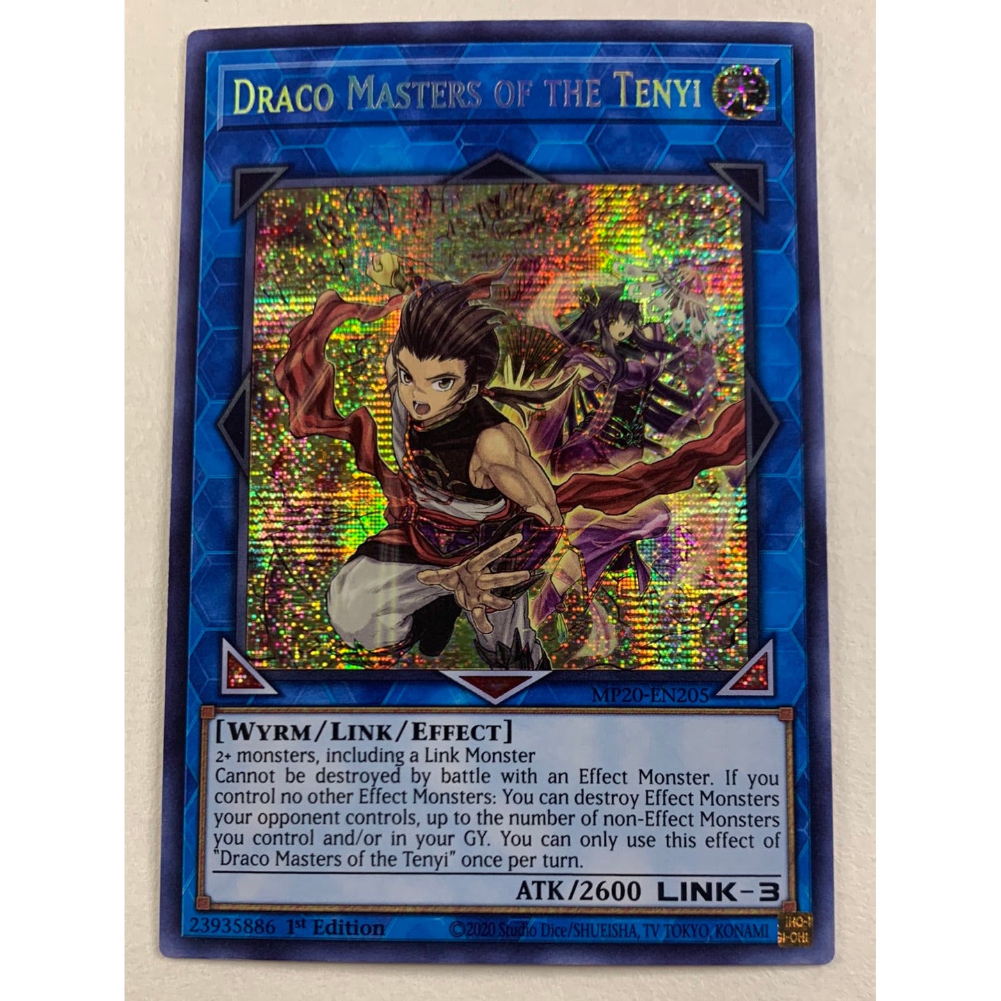 Draco Masters of the Tenyi Prismatic Secret Rare MP20-EN205 | Local Legends Cards & Collectibles