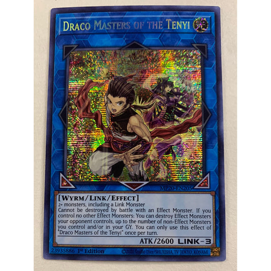 Draco Masters of the Tenyi Prismatic Secret Rare MP20-EN205 | Local Legends Cards & Collectibles