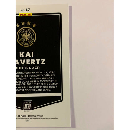 2021-22 Donruss Optic Kai Havertz Silver Holo Prizm