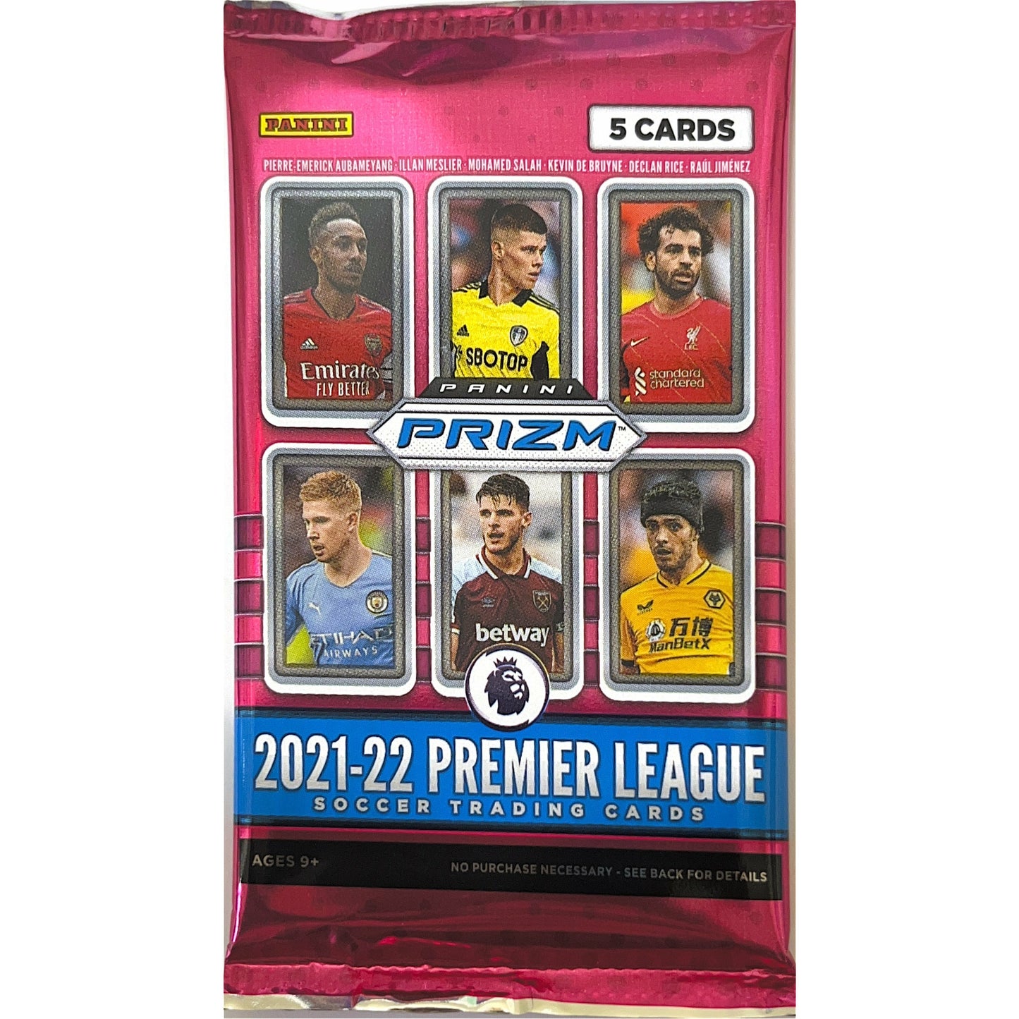 2021-22 Panini Prizm Premier League Soccer Retail Pack