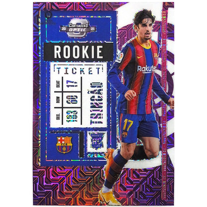 2020-21 Contenders Optic Trincao Purple Mojo Prizm RC | Local Legends Cards & Collectibles