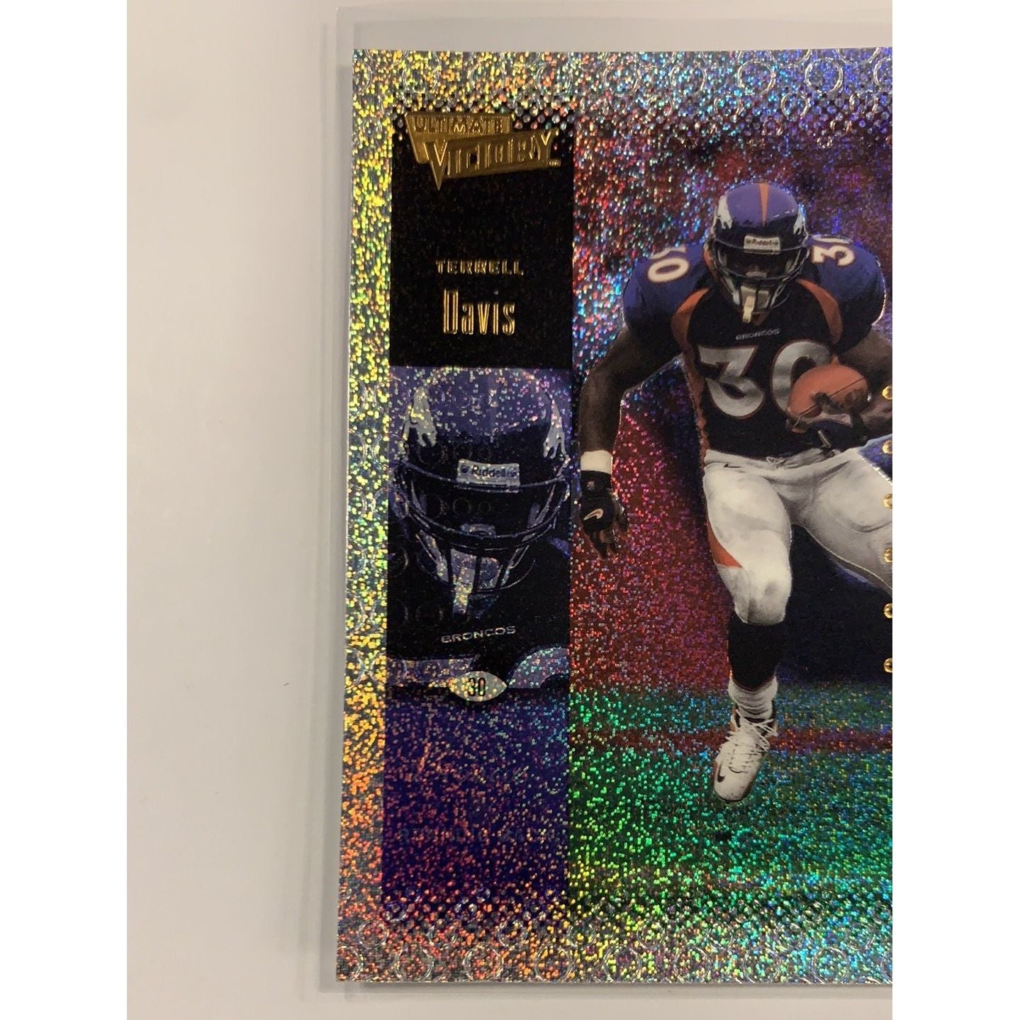  2000 Upper Deck Victory Terrell Davis Speckle Foil Parallel  Local Legends Cards & Collectibles