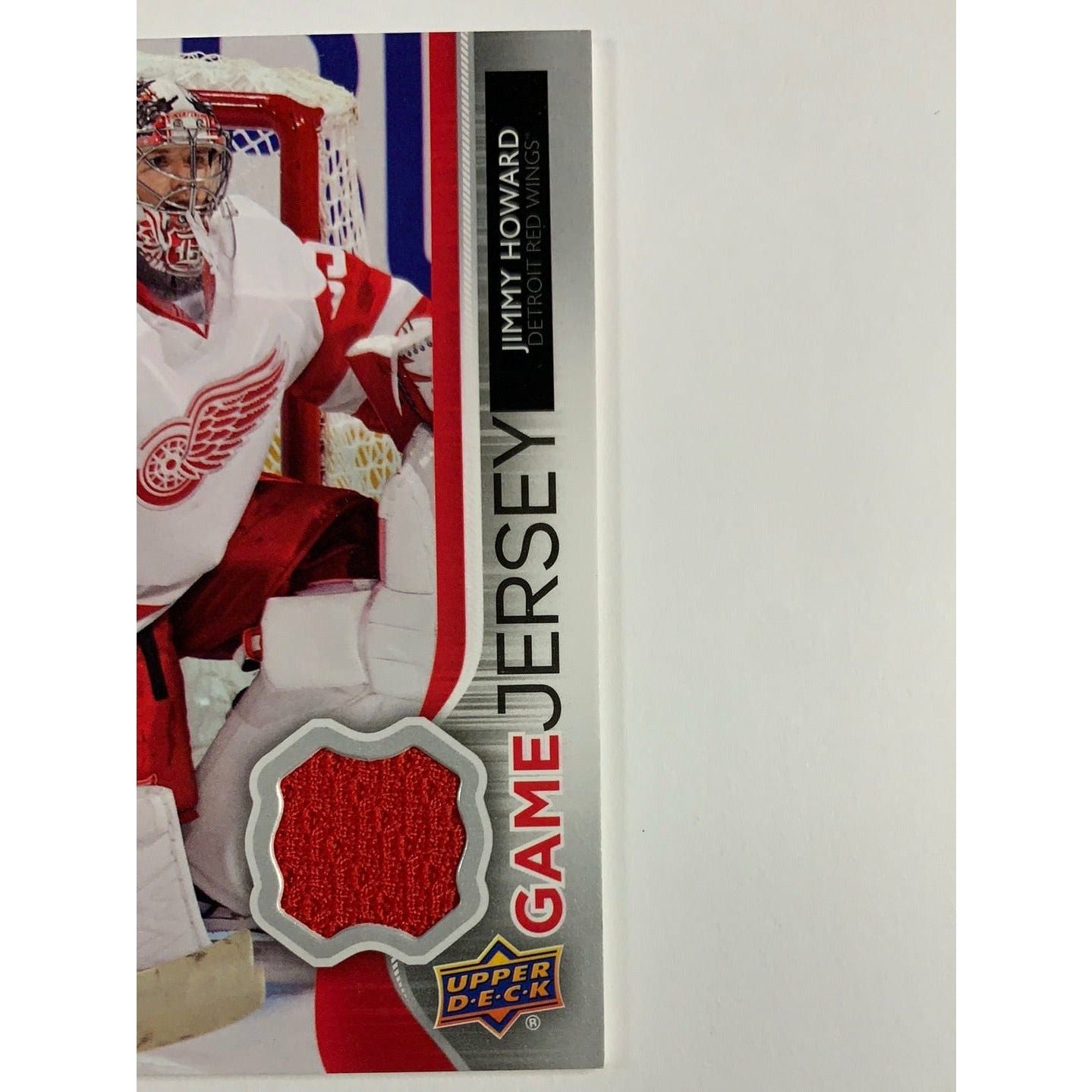 2014-15 Upper Deck Series 1 Jimmy Howard UD Game Jersey