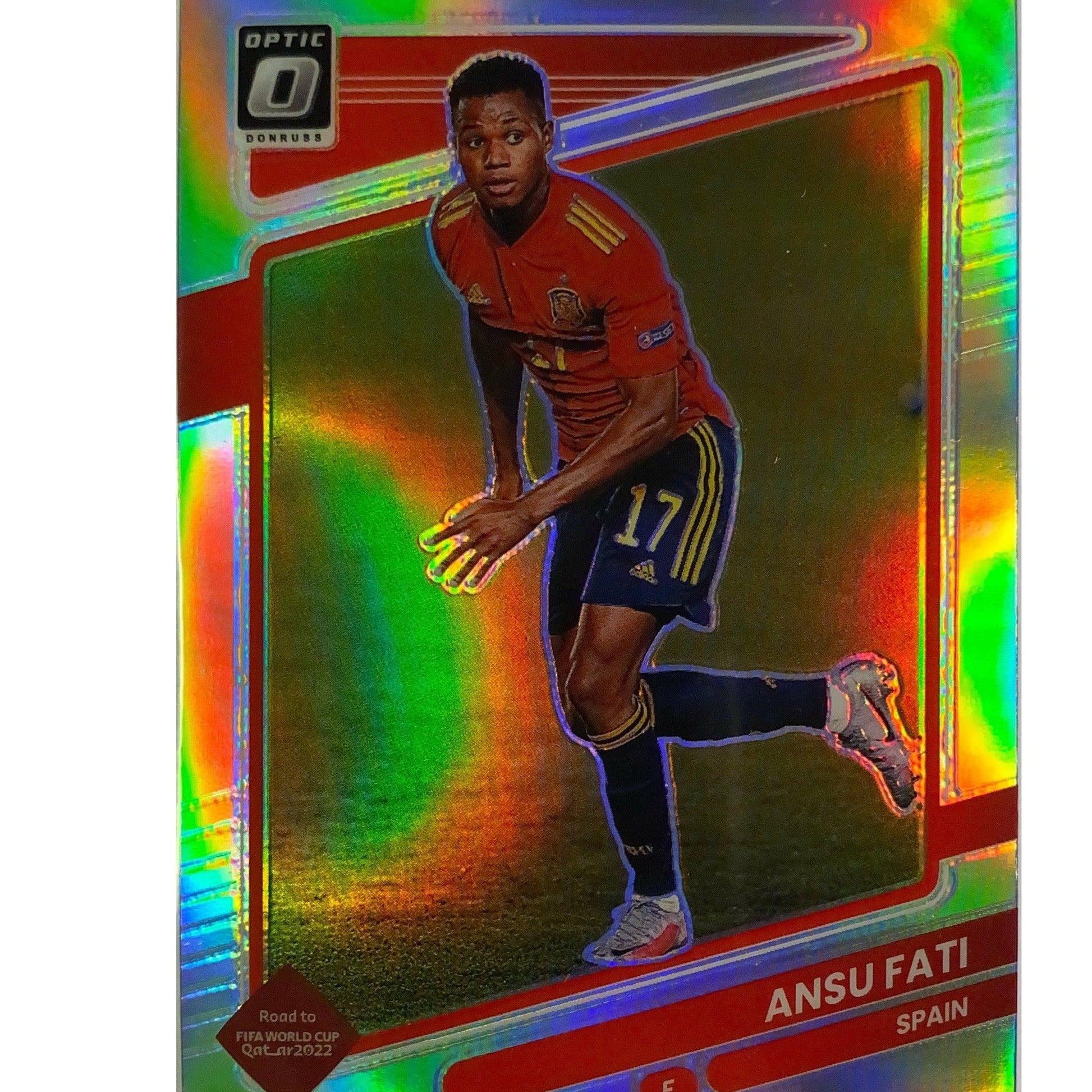 2021-22 Donruss Optic Ansu Fati Silver Prizm | Local Legends Cards & Collectibles