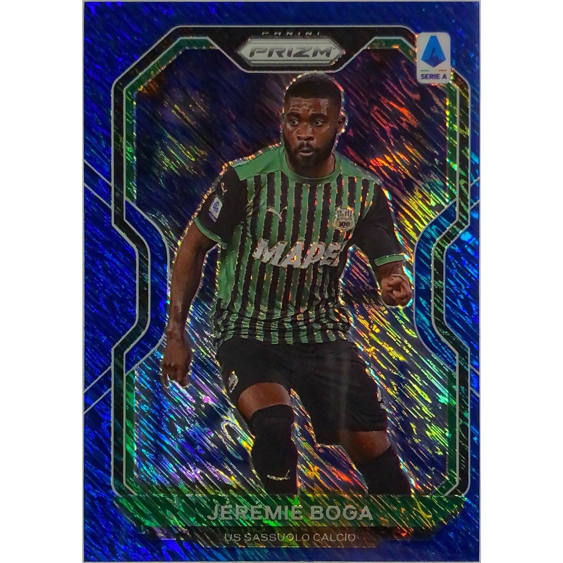 2020-21 Chronicles Prizm Jeremie Boga Blue Shimmer Prizm | Local Legends Cards & Collectibles