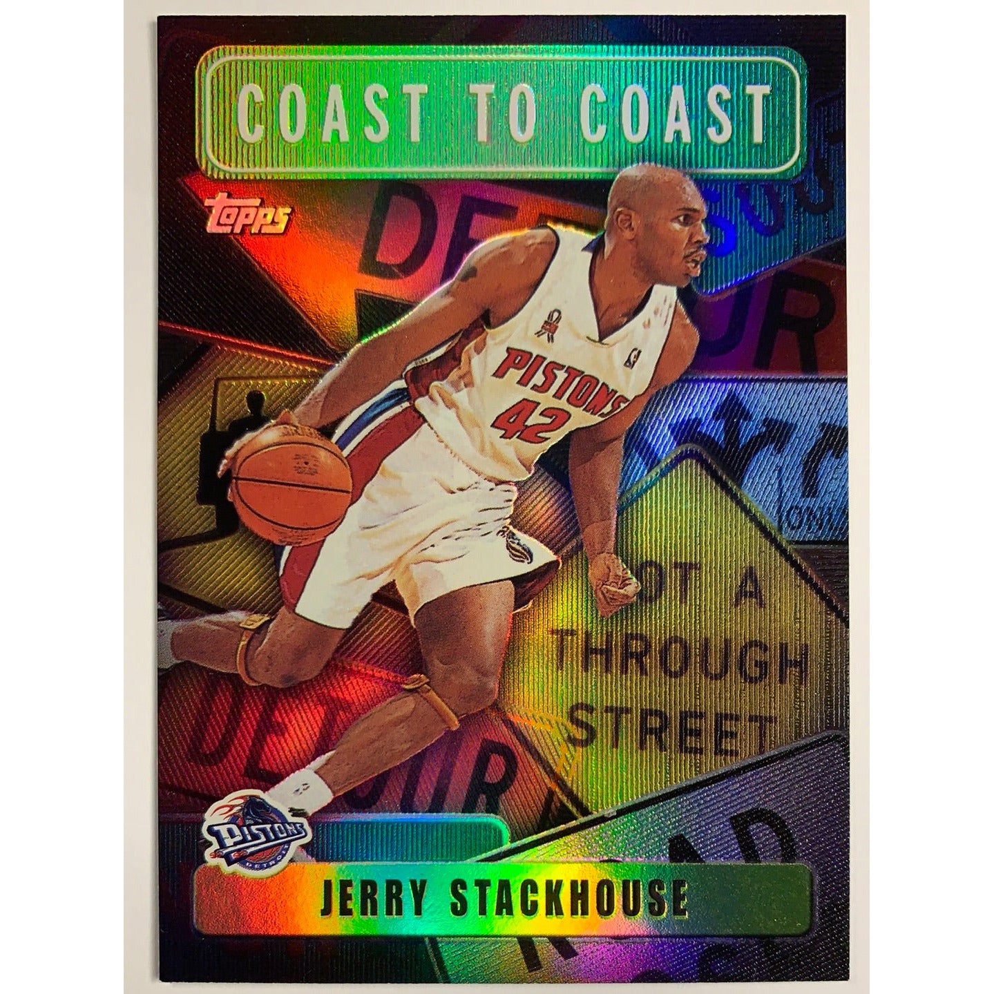 2002 Topps Coast to Coast Jerry Stackhouse-Local Legends Cards & Collectibles