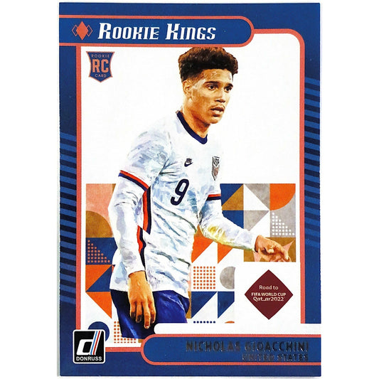 2021-22 Donruss Nicholas Gioacchini Rookie Kings Canvas RC