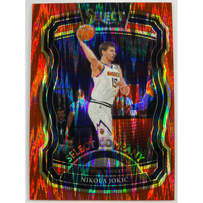 2020-21 Select Nikola Jokic Select Company Red Flash Prizm