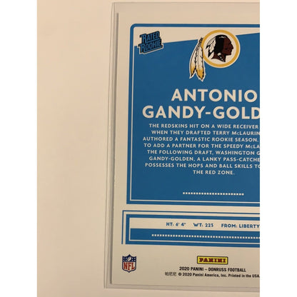  2020 Donruss Antonio Gandy Golden Blue Press Proof Rated Rookie  Local Legends Cards & Collectibles