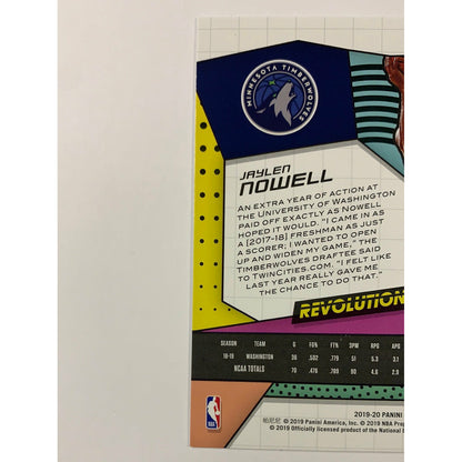 2019-20 Revolution Jaylen Nowell RC