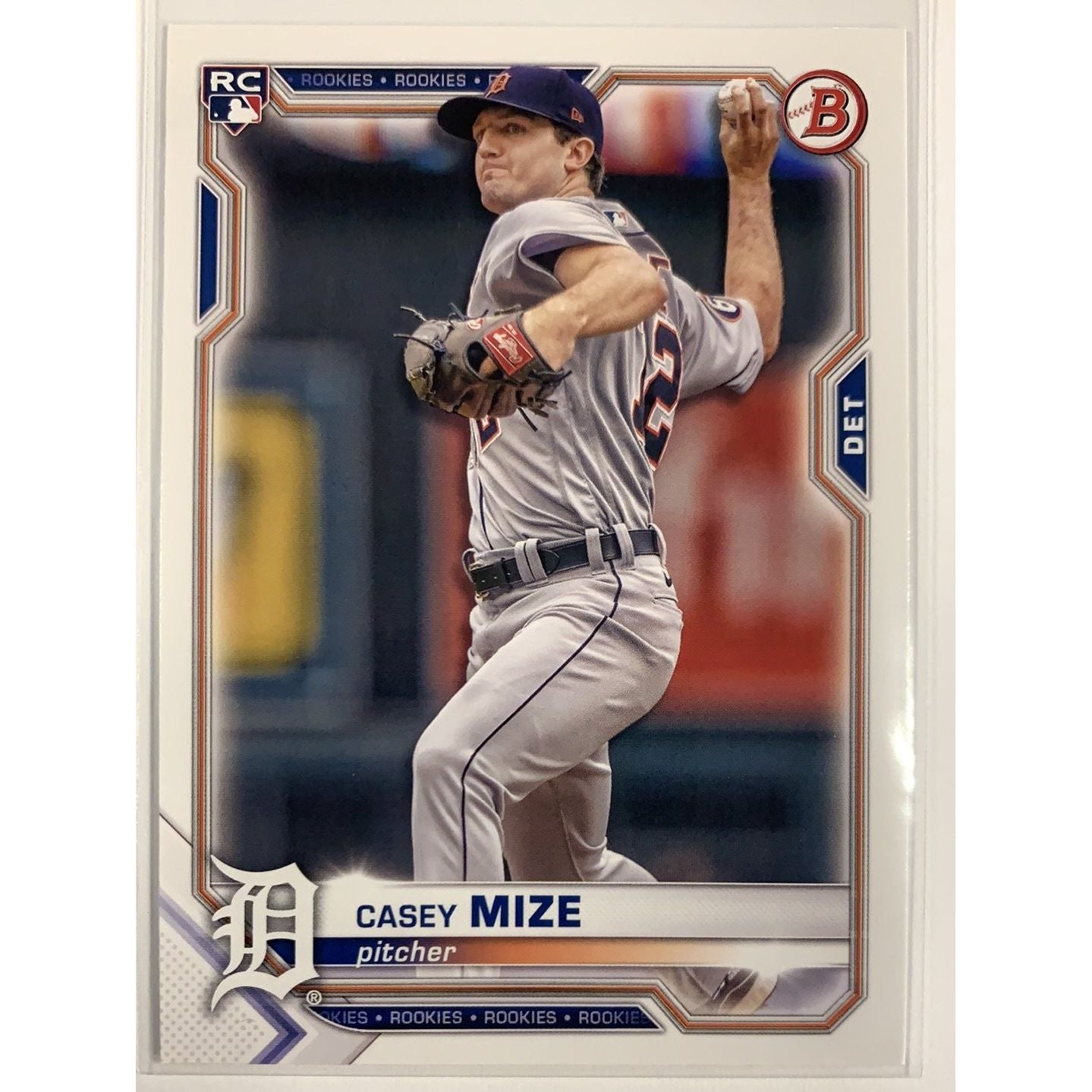  2021 Bowman Casey Mize RC #31  Local Legends Cards & Collectibles